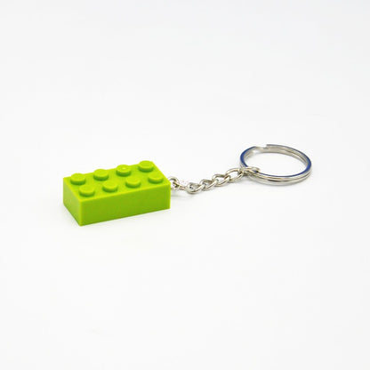 Mini Building Block Keychain Pack of 30 | ABS Brick Pendant | JP Collections