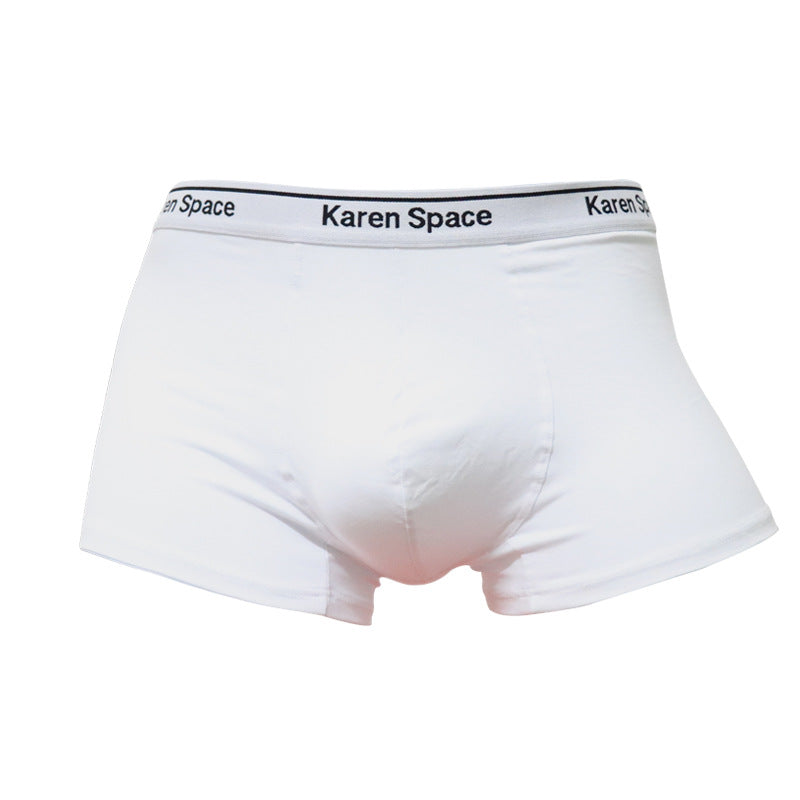 Men's Mid-Rise Cotton Boxer Briefs – U-Pouch Support