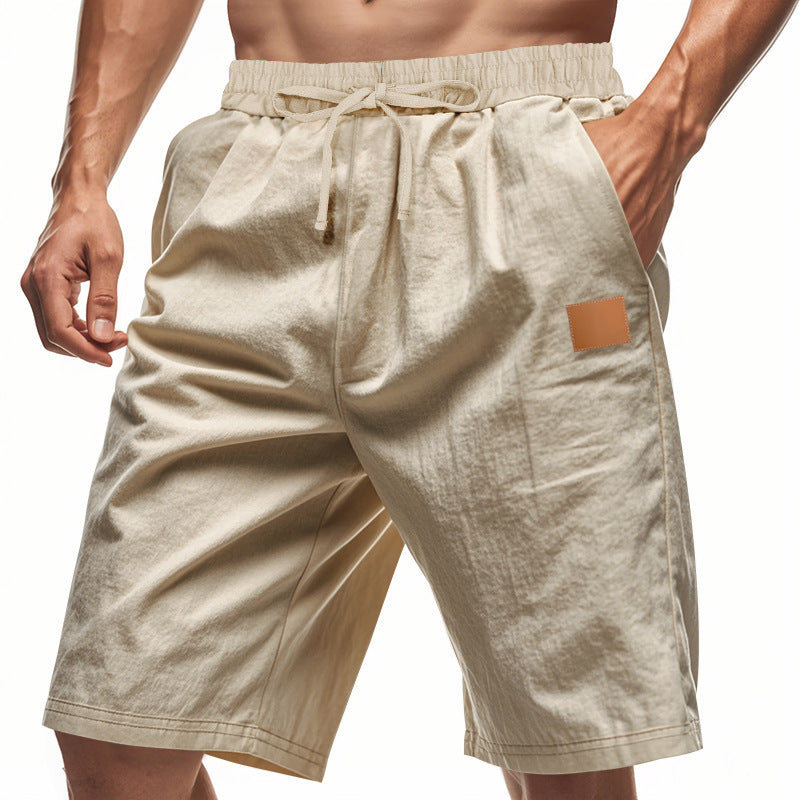 Men's Linen Blend Casual Shorts | Breathable S-3XL