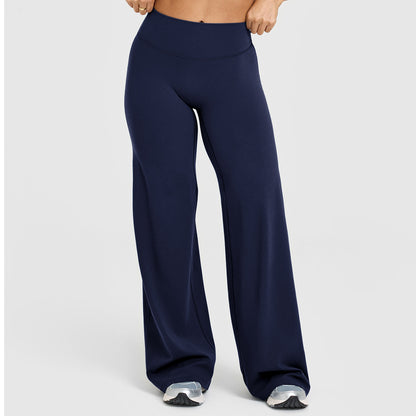 Women's High-Waist Straight-Leg Yoga Pants | Lengthened | 12 Colours