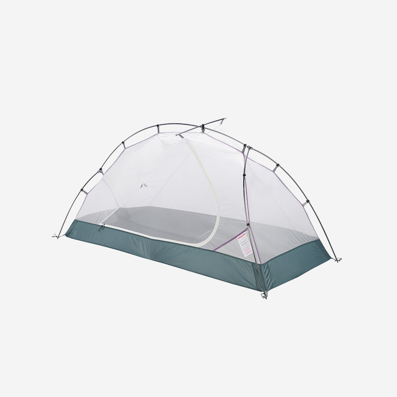 Premium Solo Double-Layer Camping Tent – Aluminium Alloy 3,000mm Waterproof White