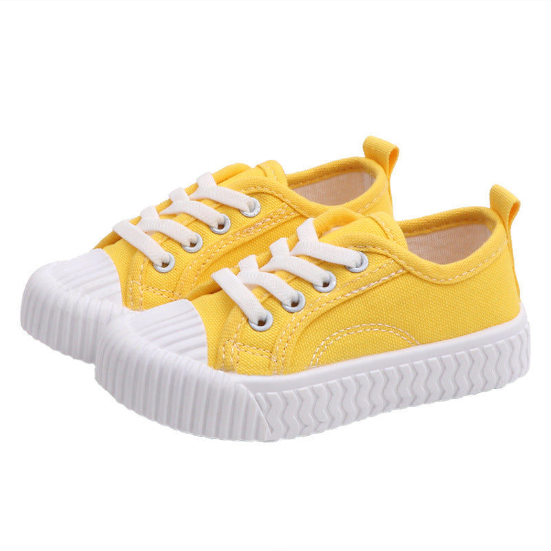 Children's Canvas Shoes | Breathable Non-Slip | Sizes 21-25