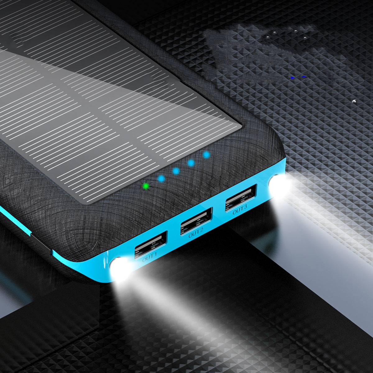 Portable Power Bank with LED Torch – Polymer Lithium Battery Charger iPhone Samsung