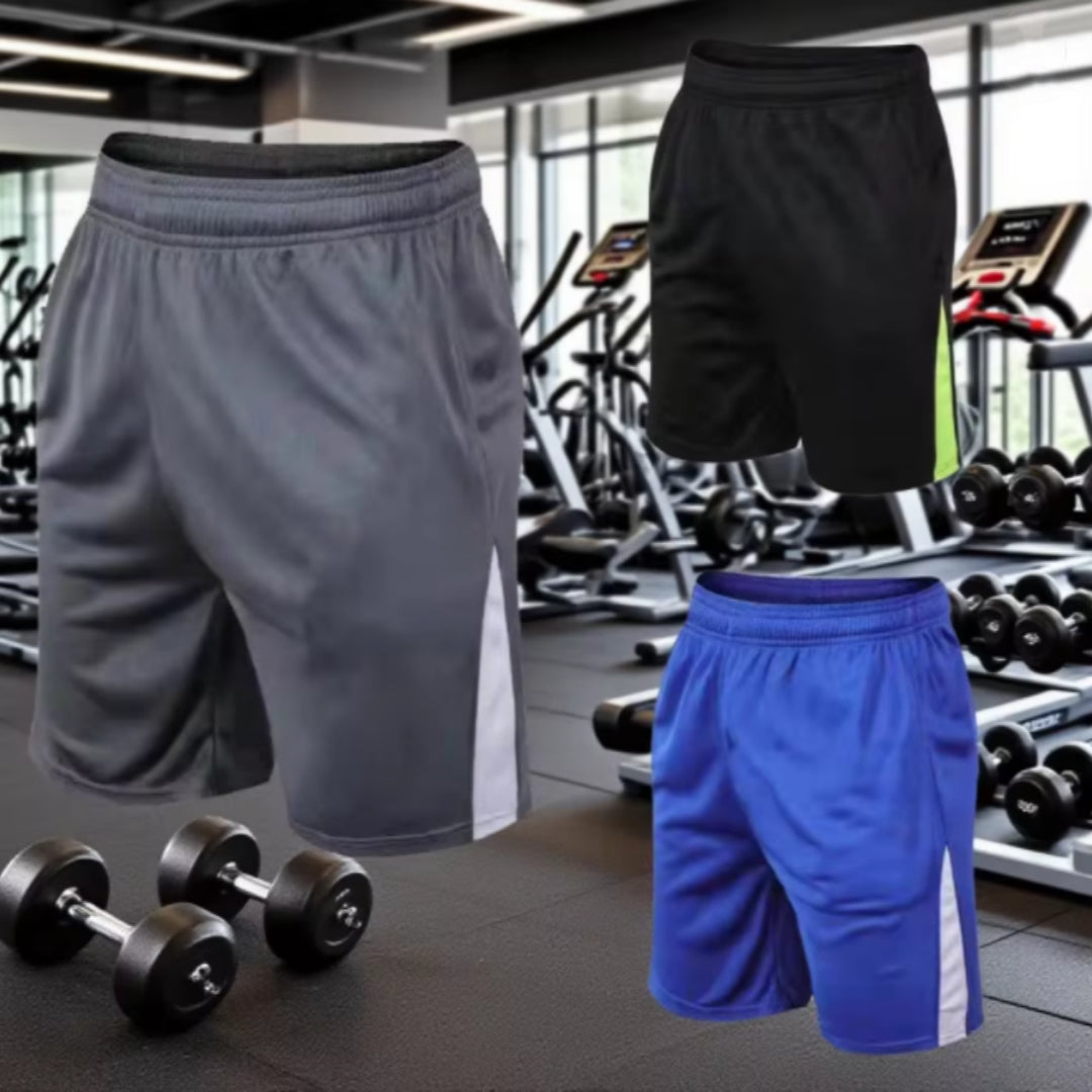 Men's Mesh Digital Print Sports Shorts