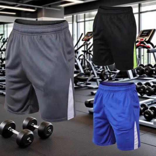 Men's Mesh Digital Print Sports Shorts