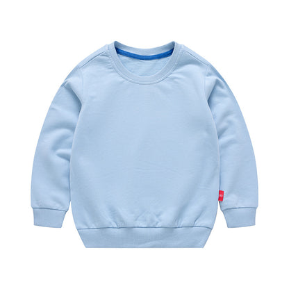 Boys' Solid Colour Round Neck Sweatshirt | 11 Colours | Kids Top