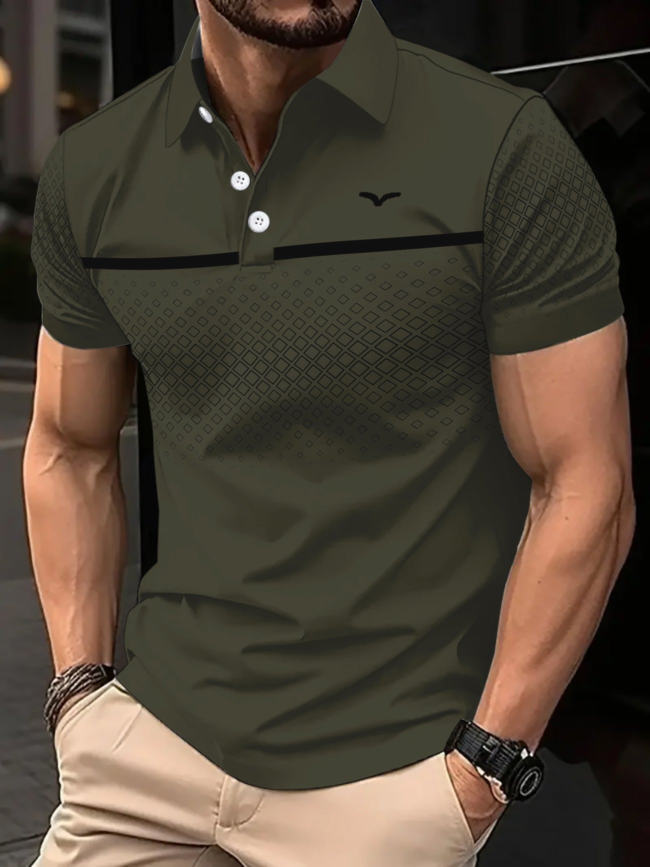 Men's Slim Fit Short Sleeve Polo Shirt | 7 Colours S-3XL