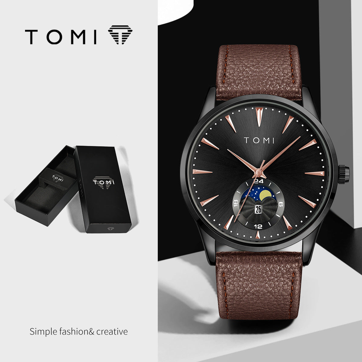 Unisex Minimalist Fashion Watch – 6 Styles