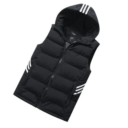 Men's Hooded Down Jacket Loose Fit Plus Size M–6XL