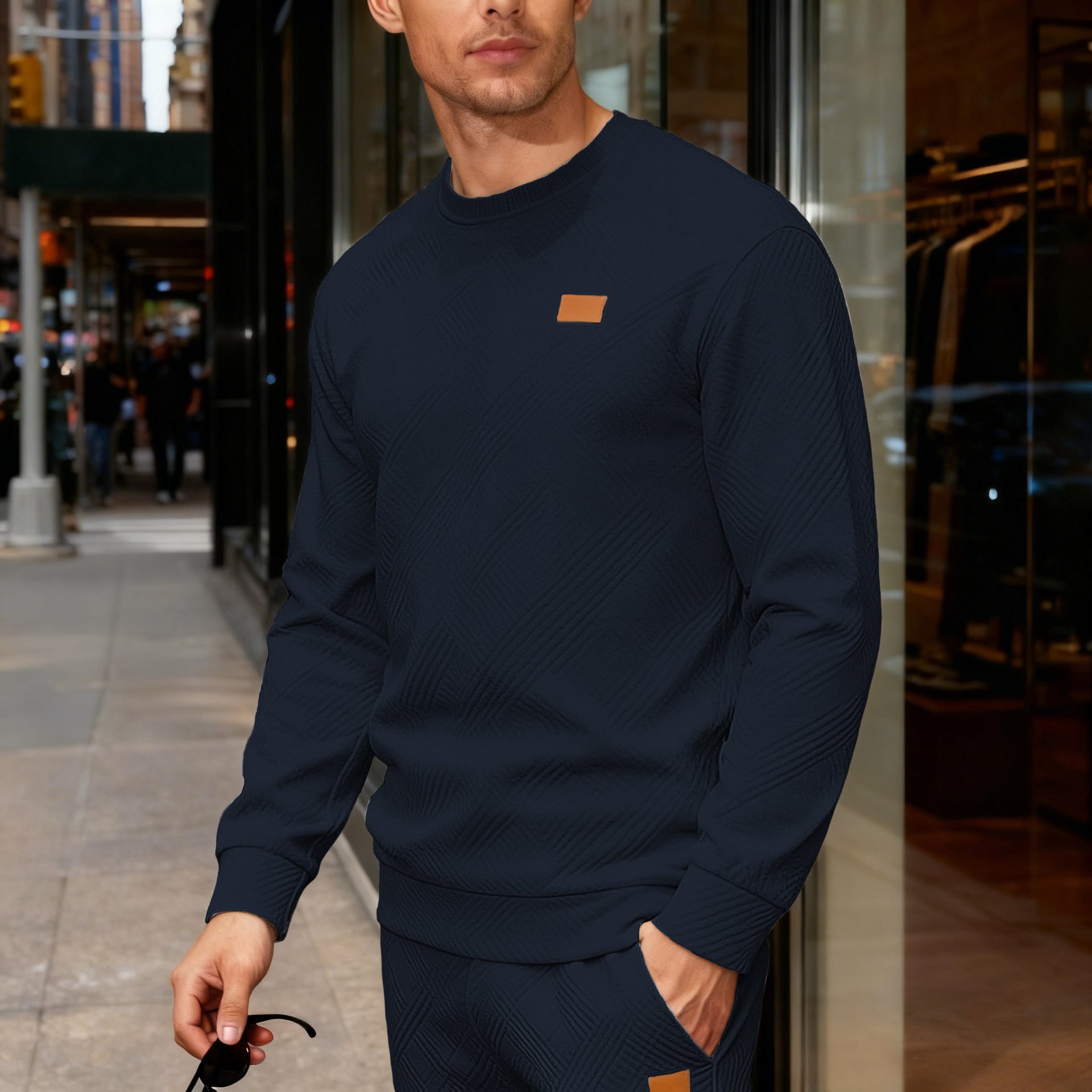 Men's Relaxed Crew Neck Sweatshirt | 8 Colours