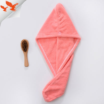 Coral Fleece Hair Drying Cap | Quick-Dry & Soft | Pack of 1, 2, 3 or 4