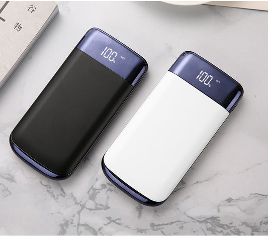 Full Screen Display Power Bank – Large Capacity 10000mAh & 20000mAh 8 Colours