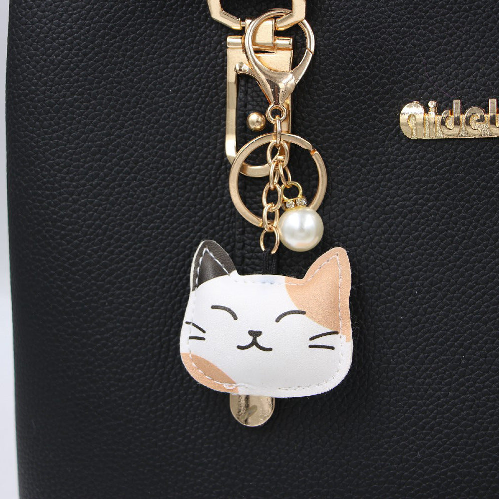 3D Plush Kitten Keychain & Bag Charm