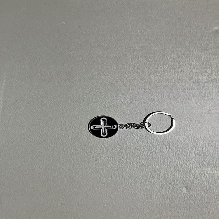 Colourful Zinc Alloy Pendant Keychain | Fashion Keyring