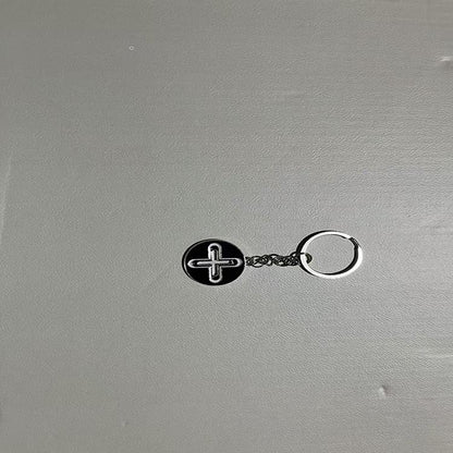 Colourful Zinc Alloy Pendant Keychain | Fashion Keyring