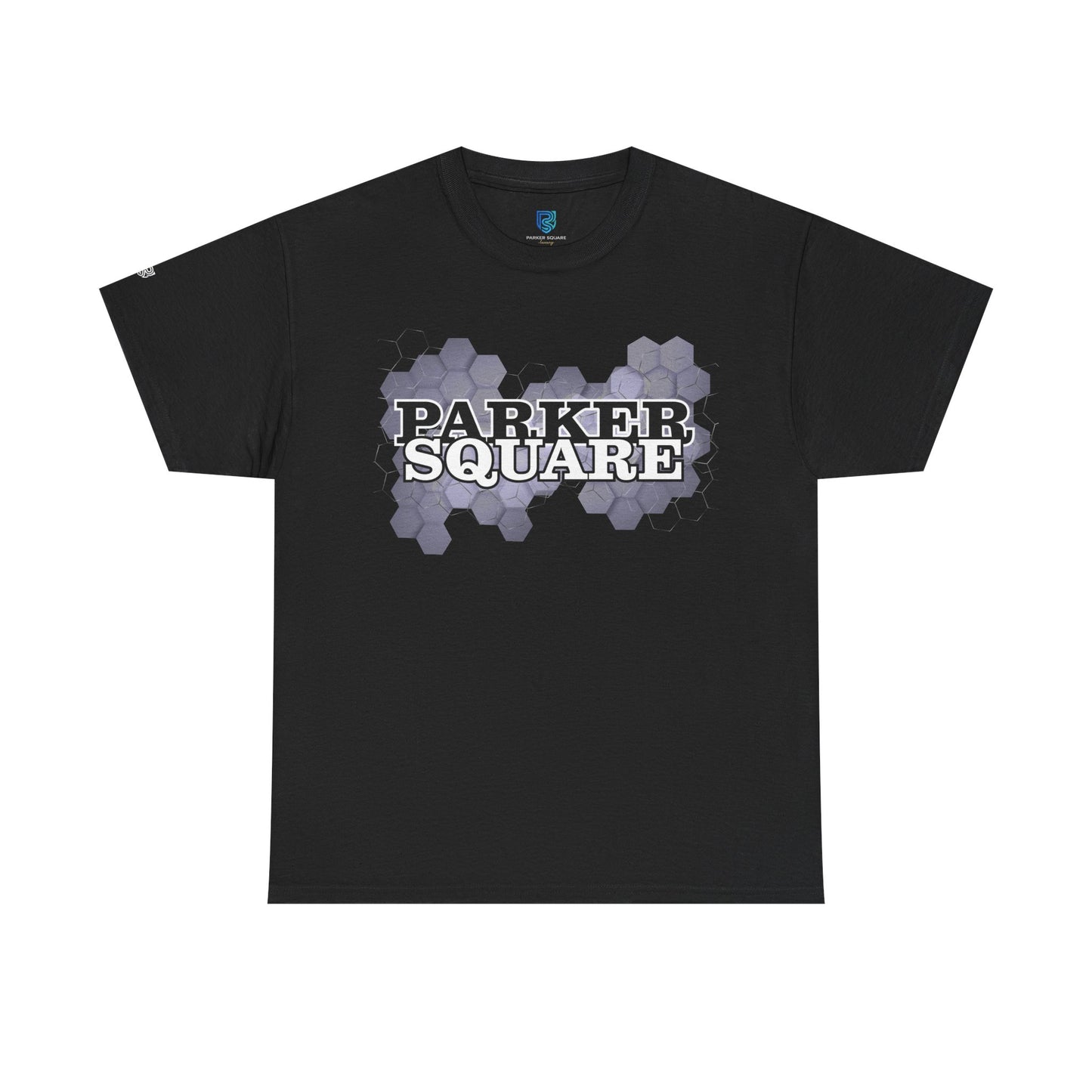 Parker Square T‑Shirt — Retro Campus Logo Tee