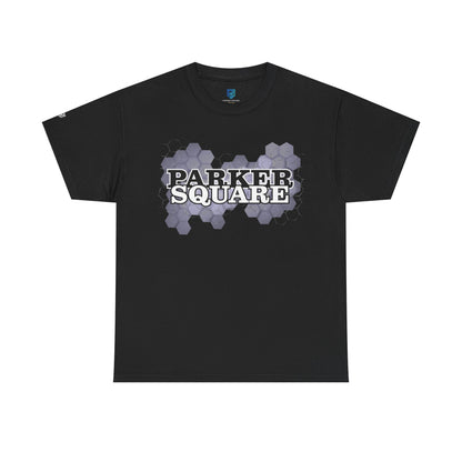 Parker Square T‑Shirt — Retro Campus Logo Tee