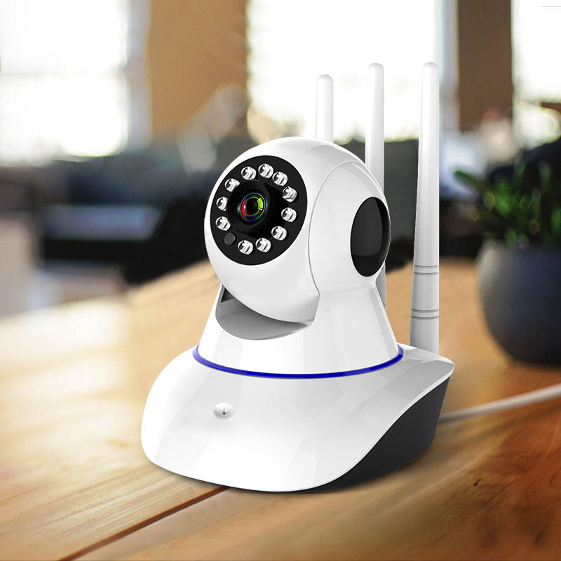Indoor WiFi Security Camera with Night Vision & Remote Monitoring