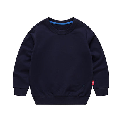 Boys' Solid Colour Round Neck Sweatshirt | 11 Colours | Kids Top