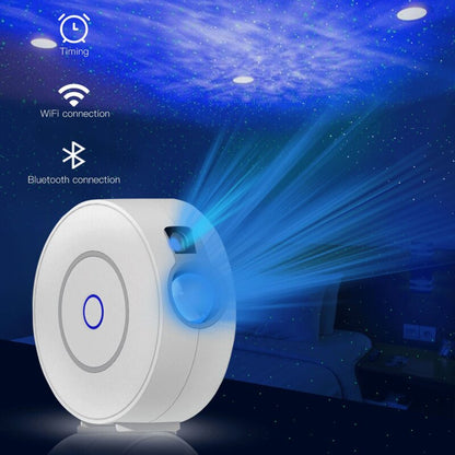 Starry Sky Projector Lamp — LED Galaxy Night Light for Bedroom & Home Decor