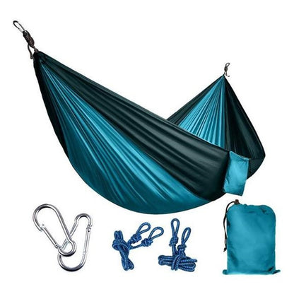210T Parachute Nylon Camping Hammock – 270×140cm Lightweight Portable Hammock 30+ Colours