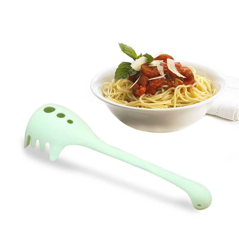 Plastic Kitchen Spatula & Noodle Spoon Set – Cooking Utensils