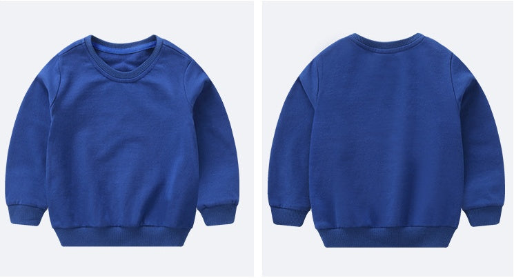 Children's Cotton Sweatshirt | 12 Colours | Boys & Girls Top