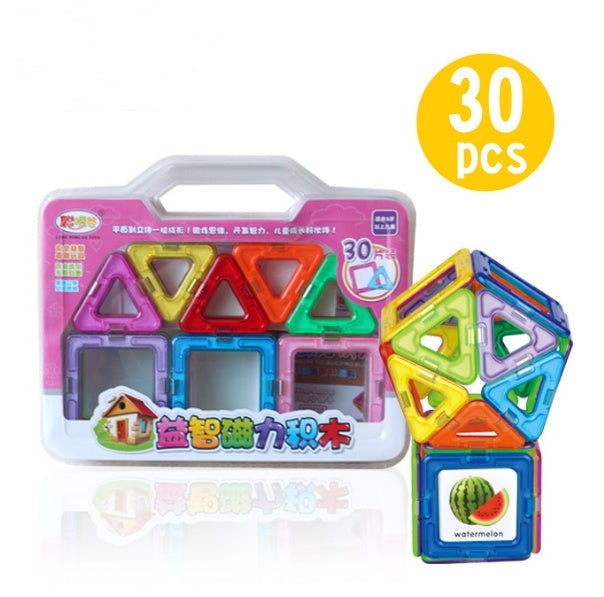 30-Piece Shape Puzzle Toy Set - Educational Toy for Kids