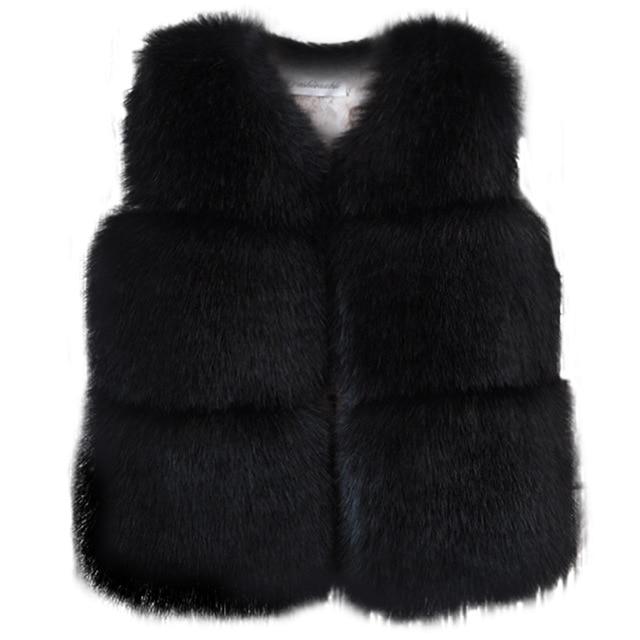 Girls Sleeveless Vest Coat | Polyester Gilet | 80-120cm