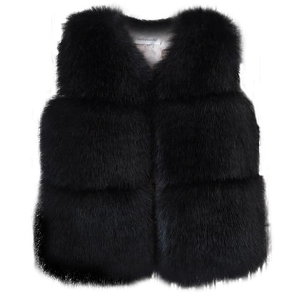 Girls Sleeveless Vest Coat | Polyester Gilet | 80-120cm
