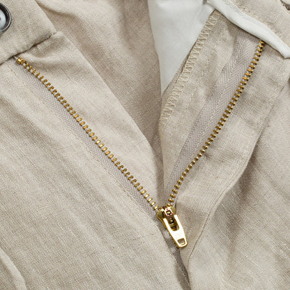 Men's 100% Linen Casual Shorts | Loose Fit S-4XL