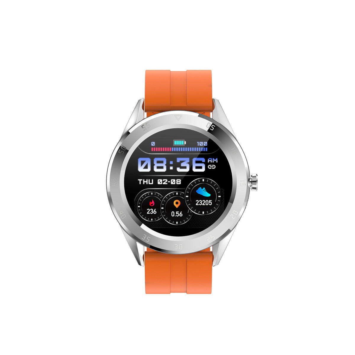 Smart Reminder Fitness Watch – Heart Rate, Sleep & Step Tracking