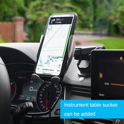 10W Car Wireless Charger & Phone Holder | Fast Induction Car Mount