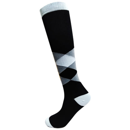 Men's Nylon Jacquard Compression Socks – Sports & Leg Support