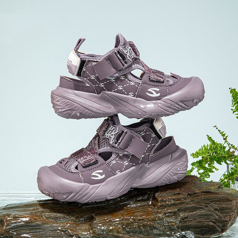 Boys' Breathable Mesh Sandals – Lightweight Velcro Kids Shoes