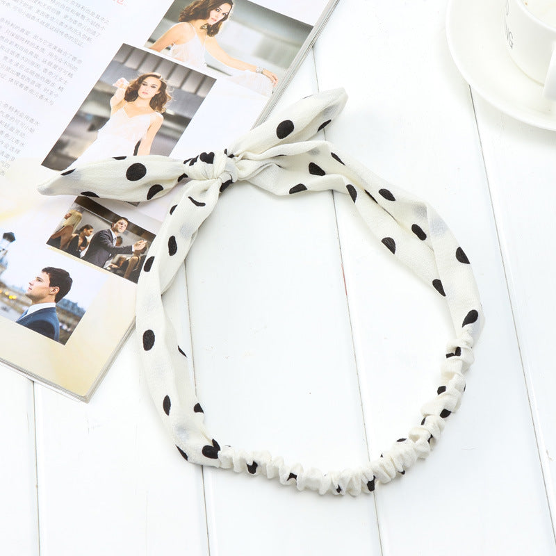 Bow & Bunny Ears Fabric Headband – 59 Styles