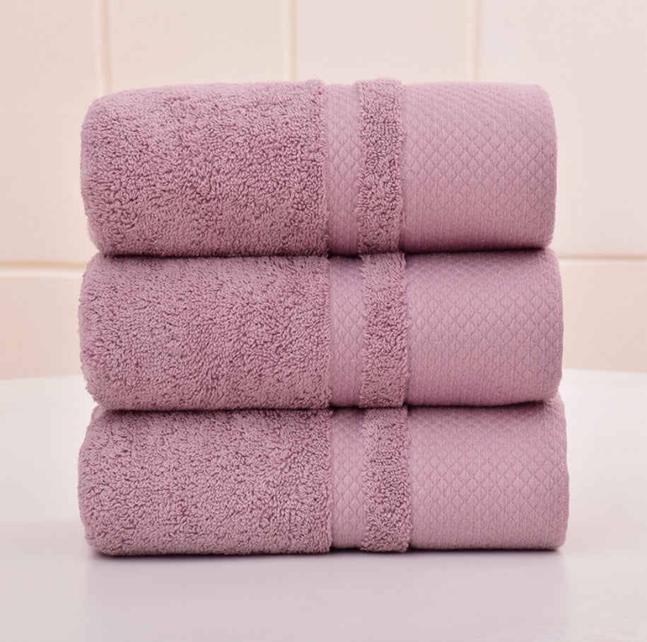 Long-Staple Cotton Face Towel 34x74cm | Soft & Absorbent