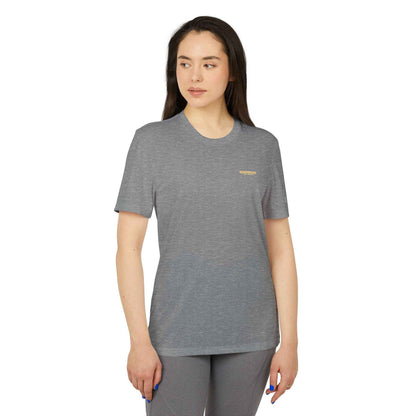 Adidas Sport T-Shirt – Minimal Logo Athletic Tee with UPF 50+