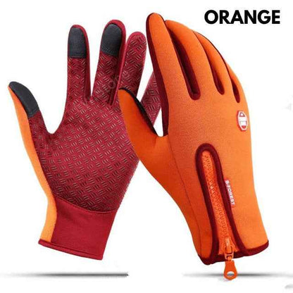 Winter Touchscreen Gloves – Waterproof Fleece Sports & Riding Gloves