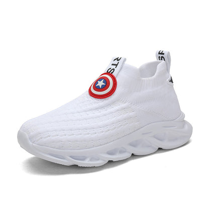 Kids' Knitted Trainers – Breathable Casual Shoes