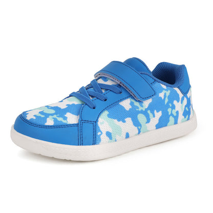 Children's Velcro Wide Toe Trainers | Lightweight Kids Shoes