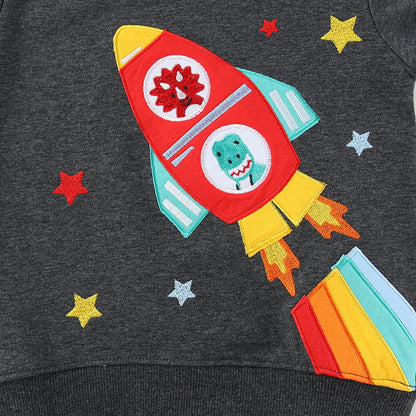 Boys Graphic Long Sleeve Sweatshirt | Ages 2–7