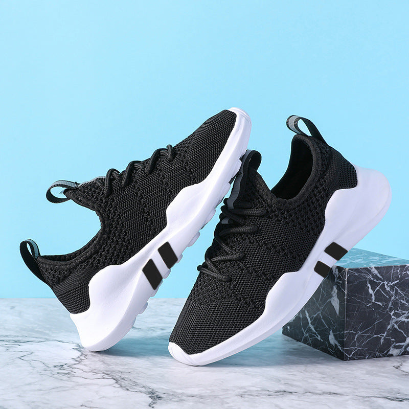 Children's Breathable Mesh Sports Trainers – EU 26–39