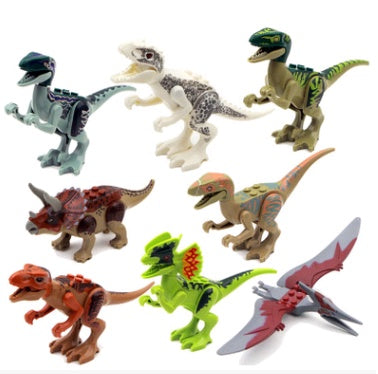 Mini Dinosaur Building Blocks Figures Set