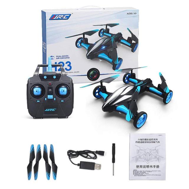 Mini RC Drone with LED Lights - Headless Mode & One-Key Return