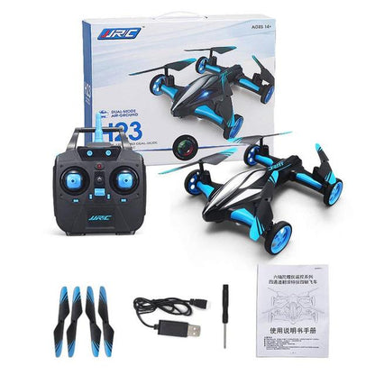 Mini RC Drone with LED Lights - Headless Mode & One-Key Return