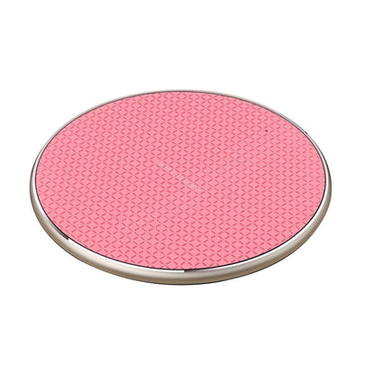 10W Round Metal Grid Wireless Charger | Fast Charging Pad