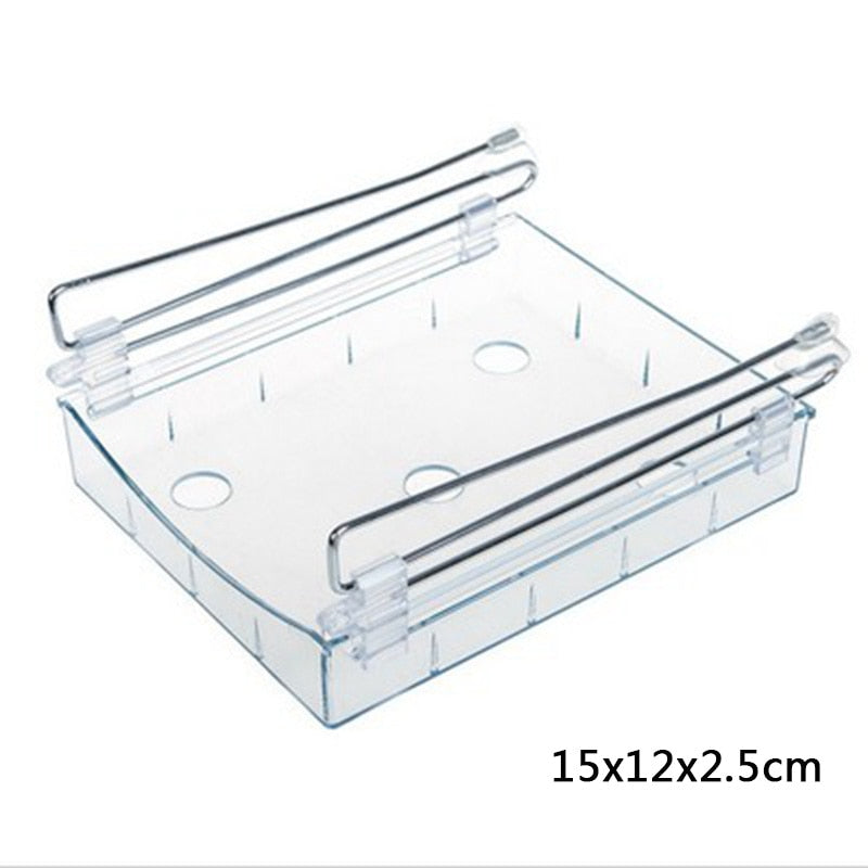 Hanging Fridge Drawer Storage Rack Organiser