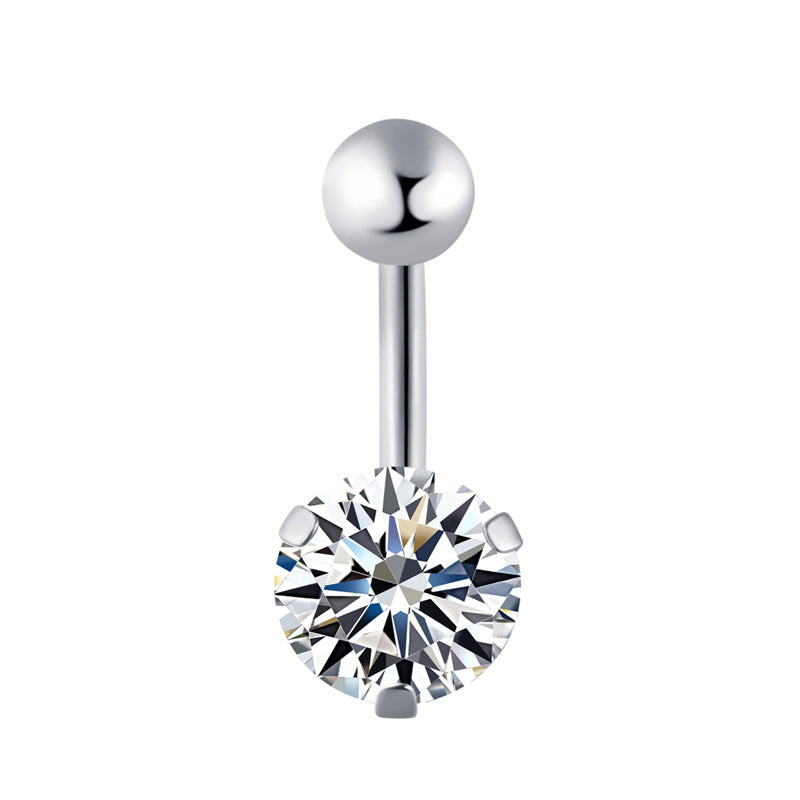 Stainless Steel Navel Stud – Belly Button Piercing Jewellery, 30 Styles