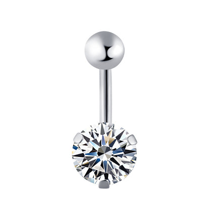 Stainless Steel Navel Stud – Belly Button Piercing Jewellery, 30 Styles
